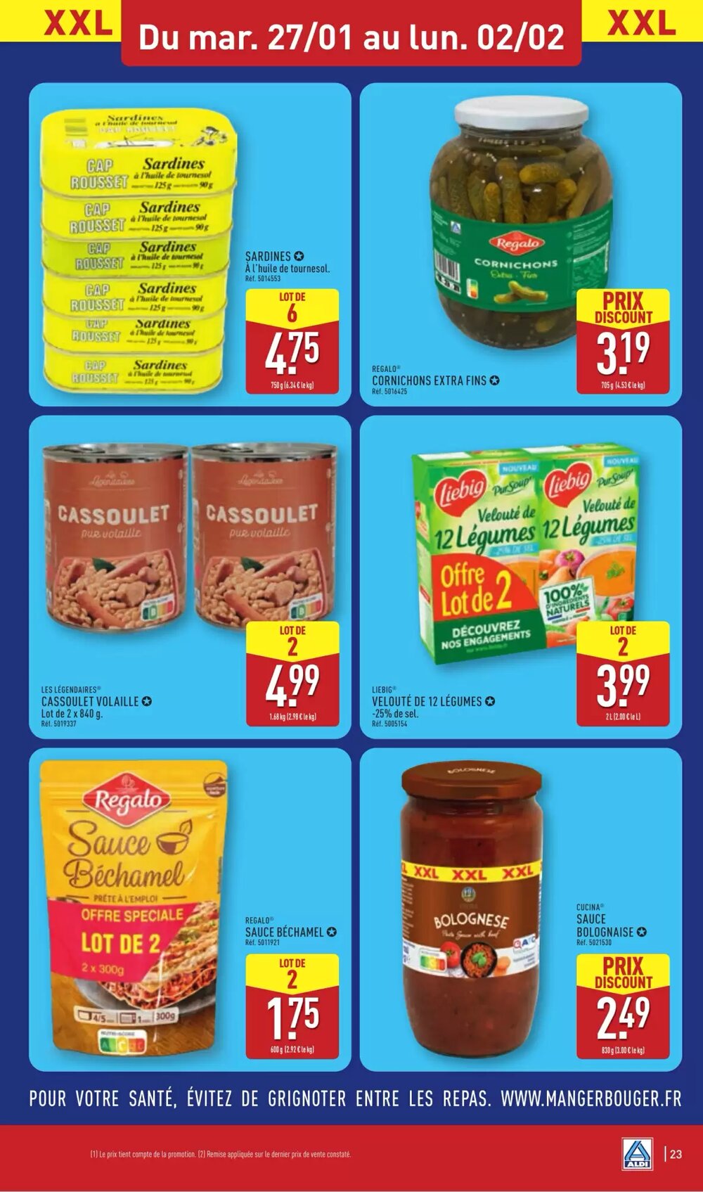 Prospectus promotionnel ALDI valable à partir du 27/01/2026 - Page 25.
