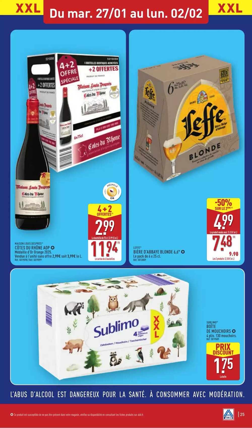 Prospectus promotionnel ALDI valable à partir du 27/01/2026 - Page 27.