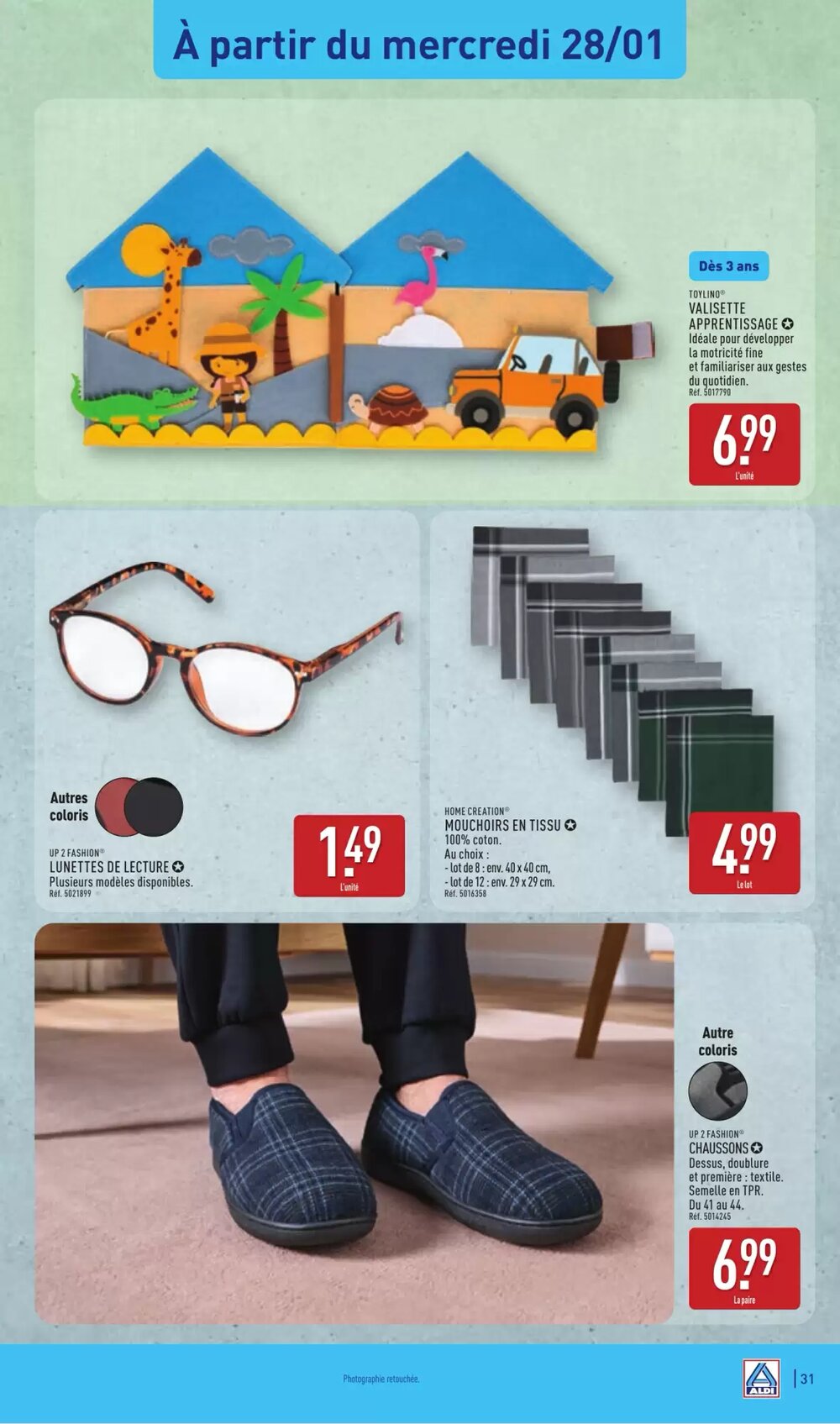 Prospectus promotionnel ALDI valable à partir du 27/01/2026 - Page 33.