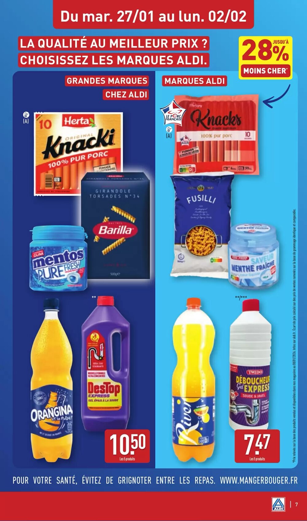 Prospectus promotionnel ALDI valable à partir du 27/01/2026 - Page 9.