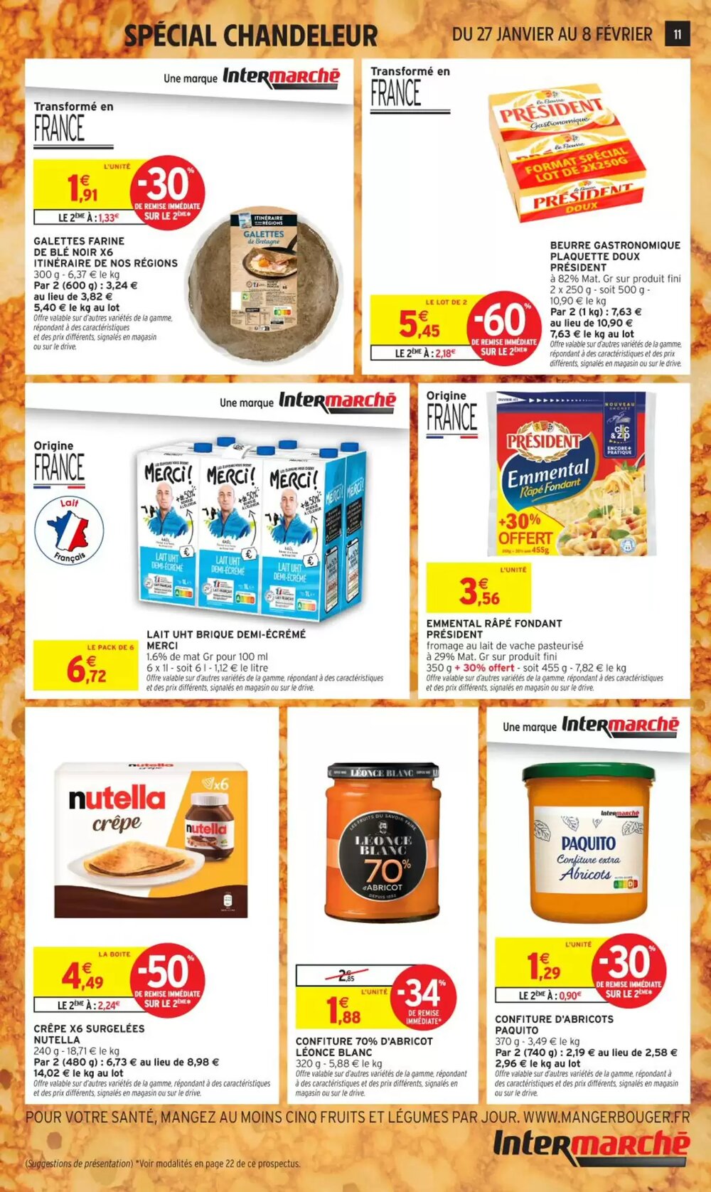 Prospectus promotionnel Intermarché valable à partir du 27/01/2026 - Page 11.