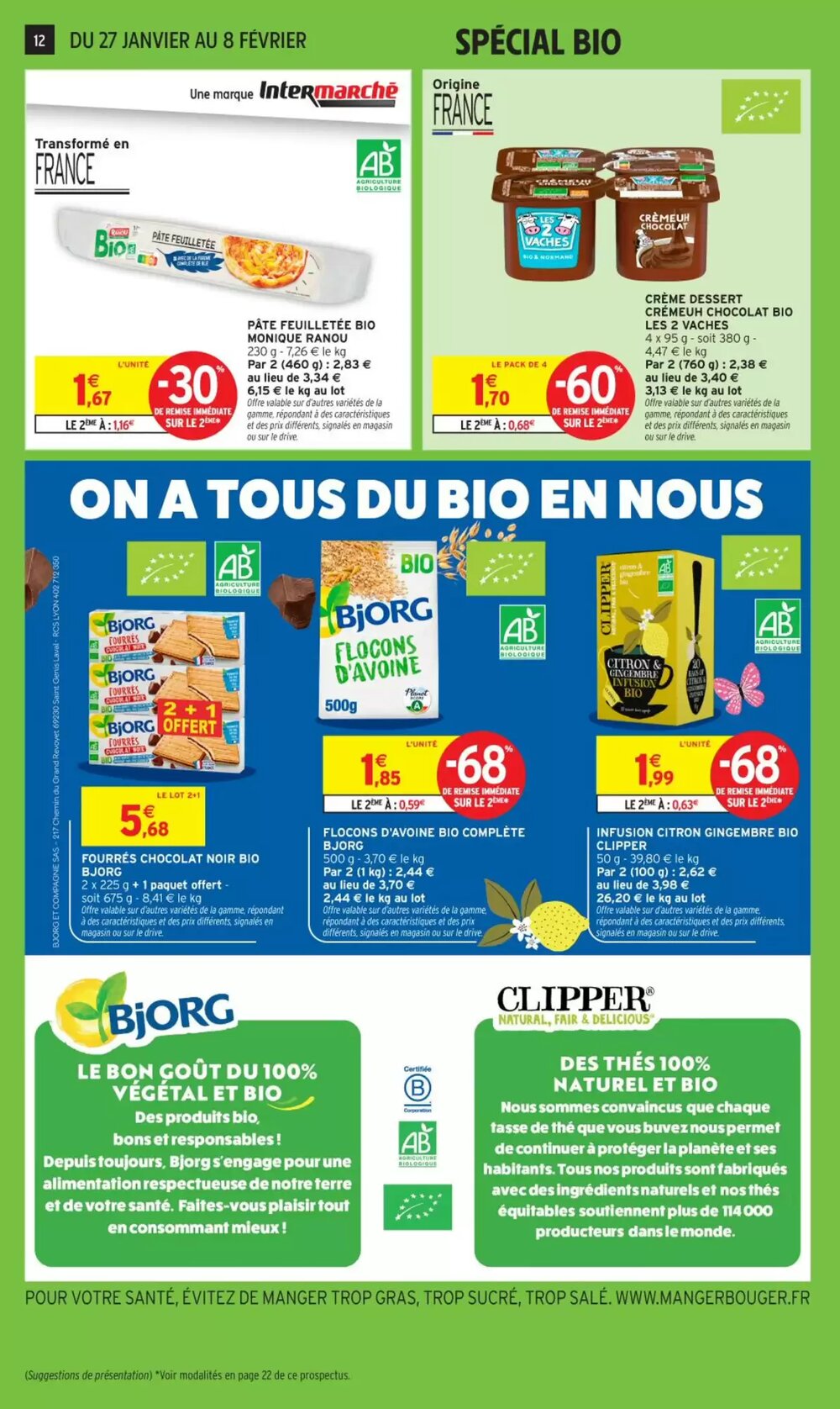Prospectus promotionnel Intermarché valable à partir du 27/01/2026 - Page 12.
