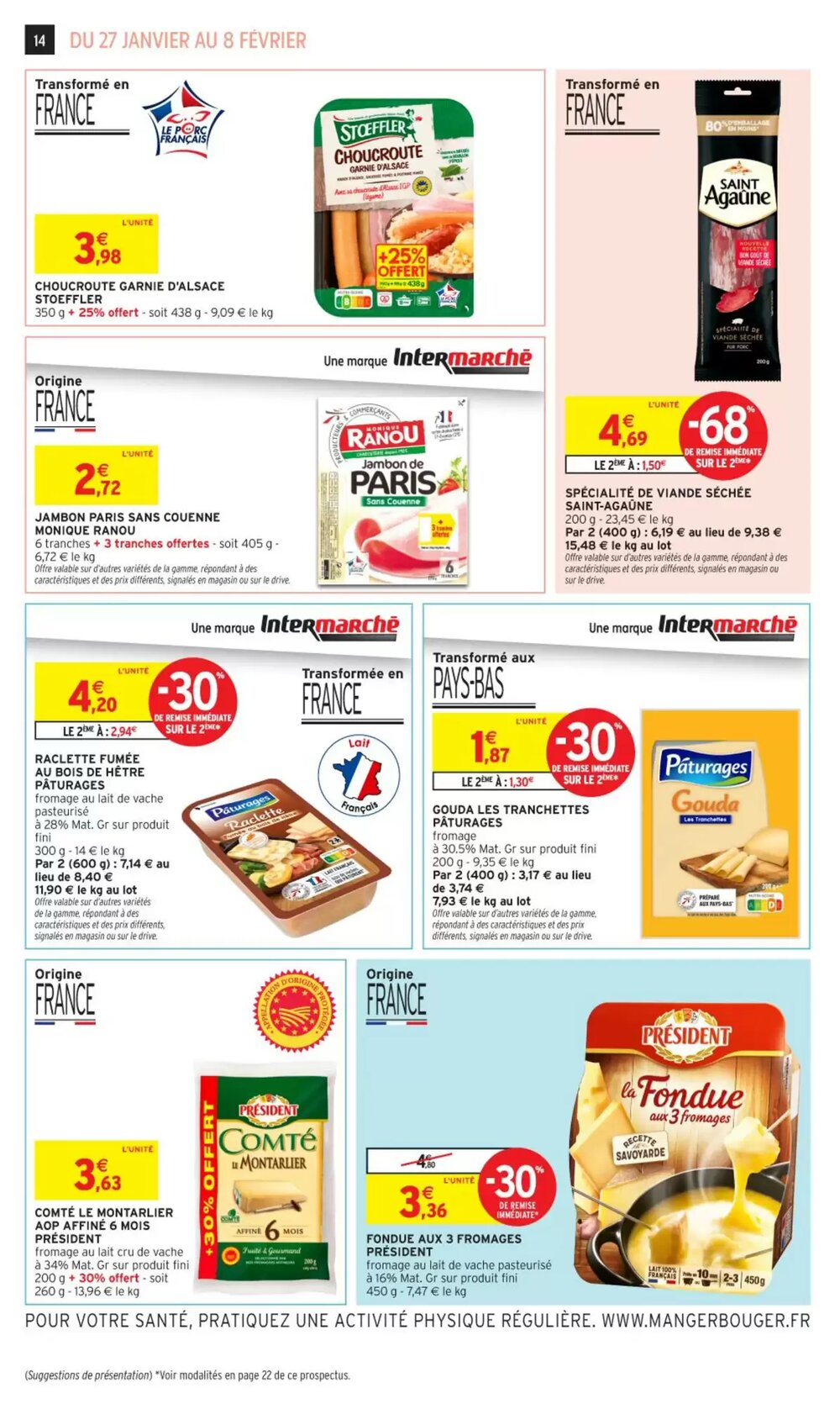 Prospectus promotionnel Intermarché valable à partir du 27/01/2026 - Page 14.