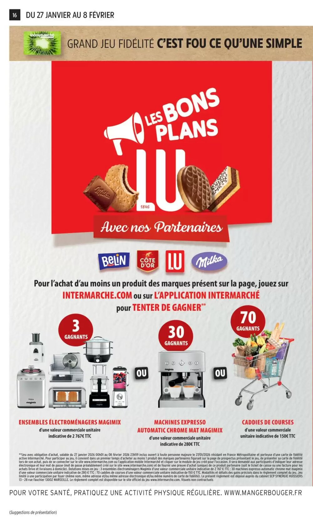 Prospectus promotionnel Intermarché valable à partir du 27/01/2026 - Page 16.