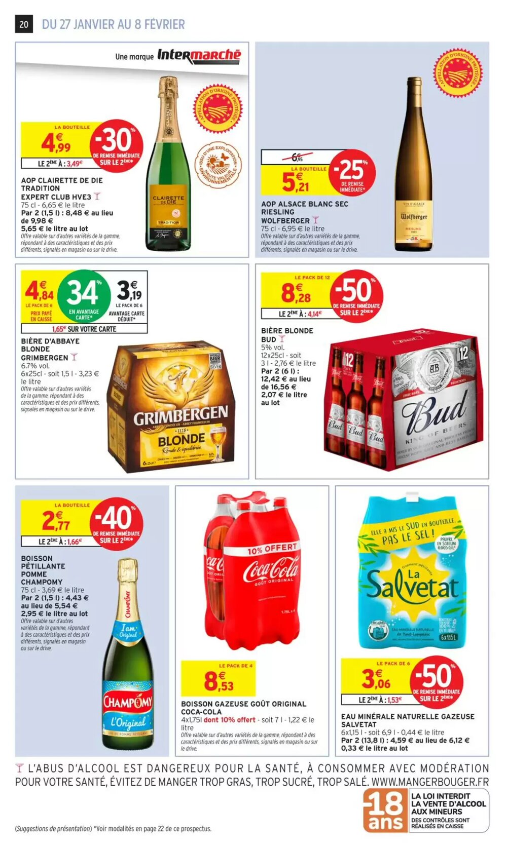 Prospectus promotionnel Intermarché valable à partir du 27/01/2026 - Page 20.
