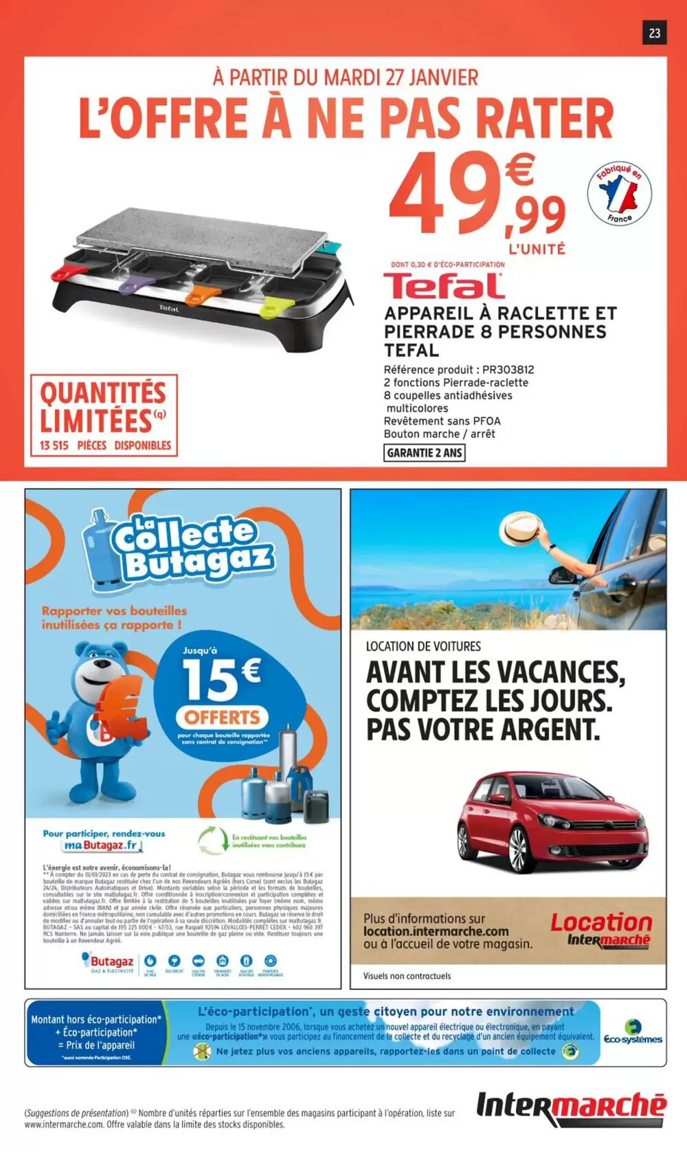 Prospectus promotionnel Intermarché valable à partir du 27/01/2026 - Page 23.