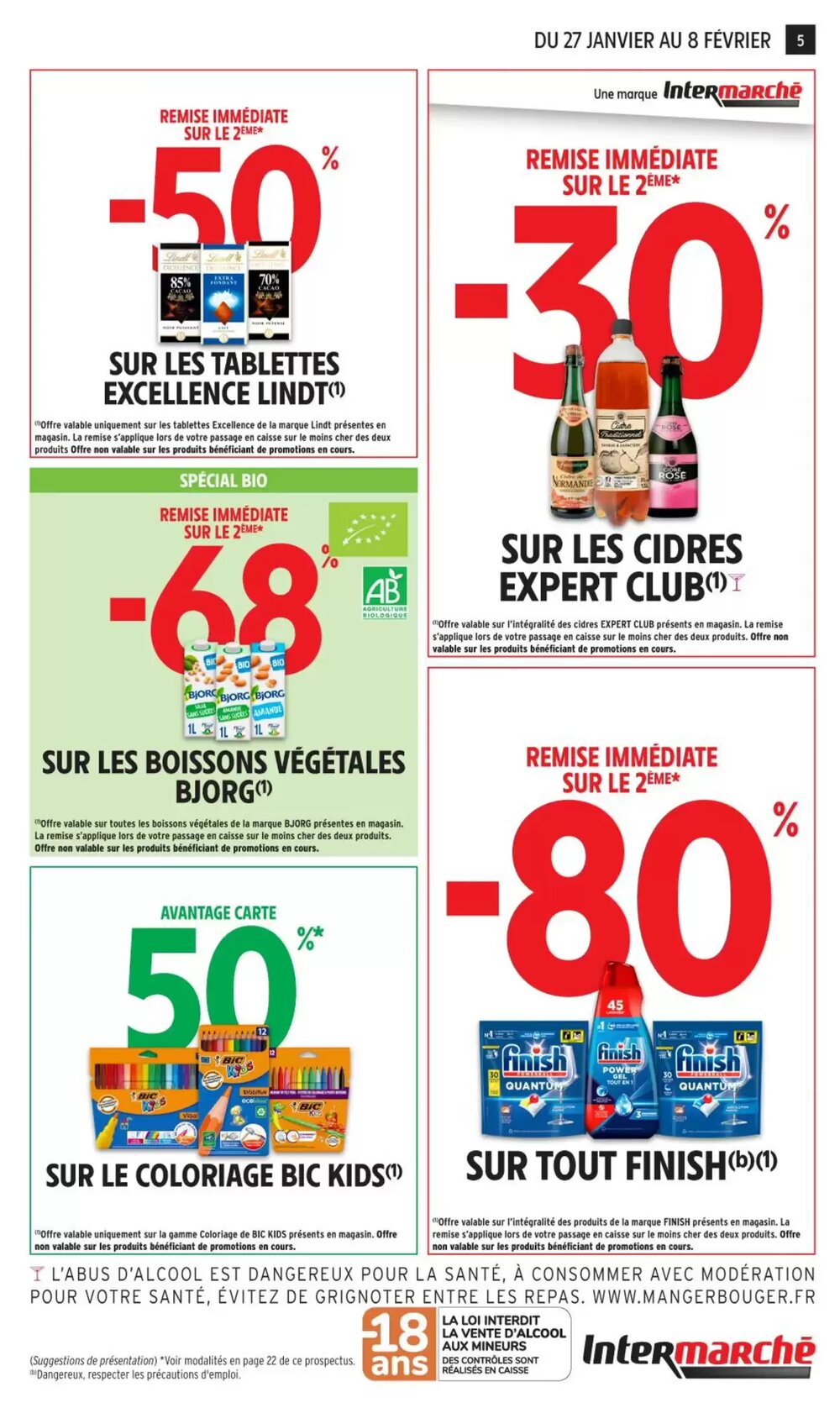 Prospectus promotionnel Intermarché valable à partir du 27/01/2026 - Page 5.