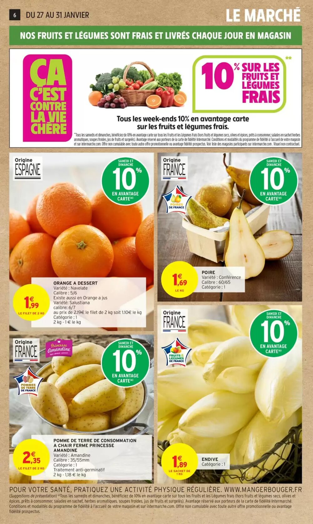 Prospectus promotionnel Intermarché valable à partir du 27/01/2026 - Page 6.