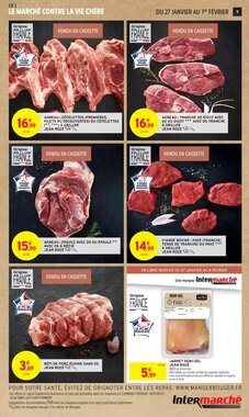 Prospectus promotionnel Intermarché valable à partir du 27/01/2026 - Page 9.