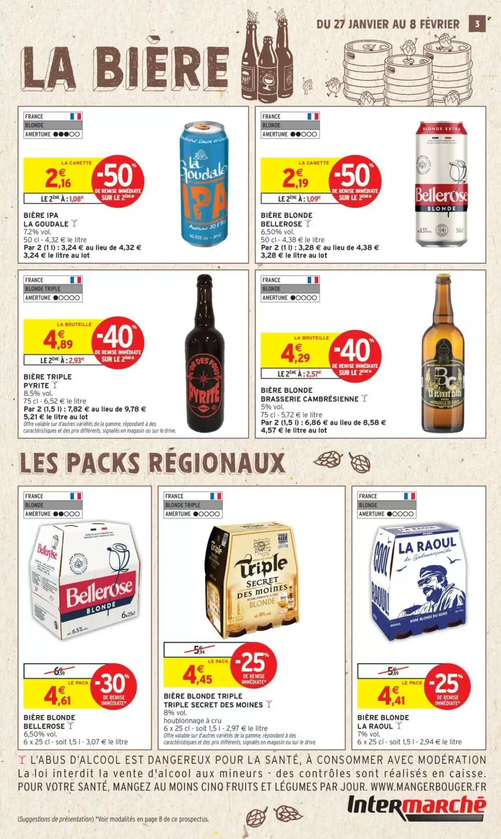 Prospectus promotionnel Intermarché valable à partir du 27/01/2026 - Page 3.