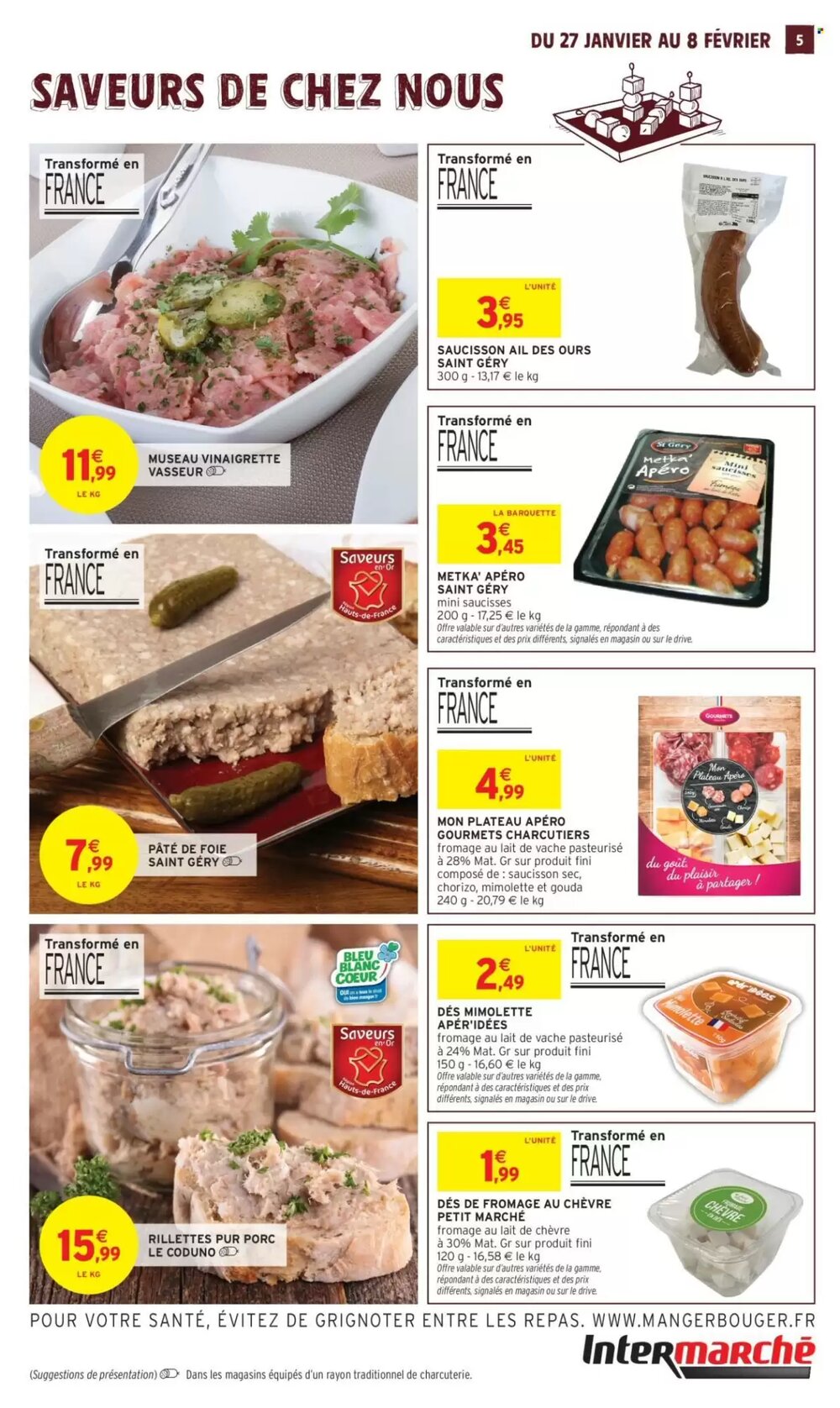 Prospectus promotionnel Intermarché valable à partir du 27/01/2026 - Page 5.
