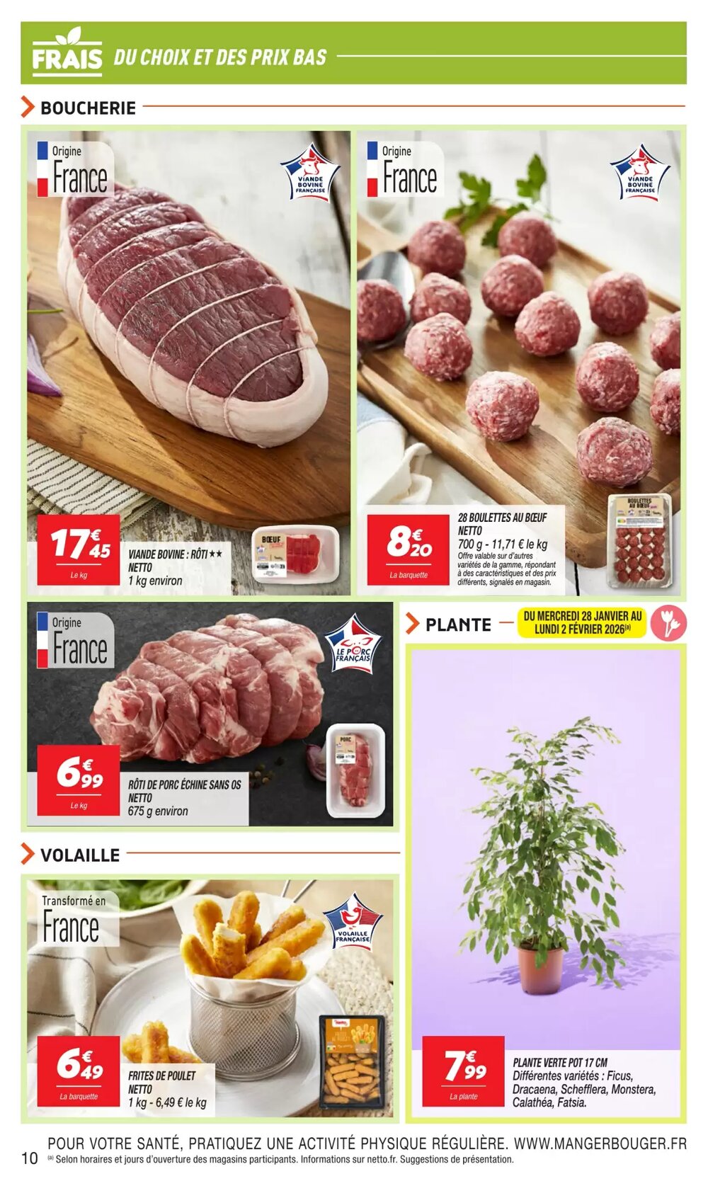 Prospectus promotionnel Netto valable à partir du 27/01/2026 - Page 10.