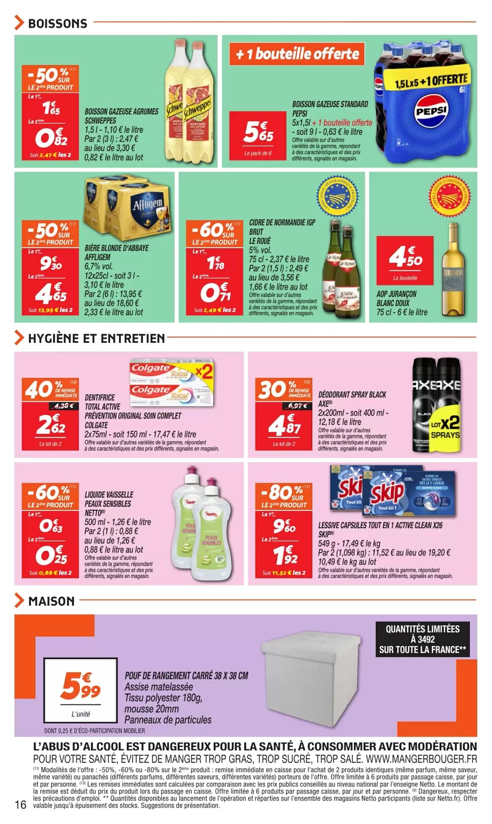 Prospectus promotionnel Netto valable à partir du 27/01/2026 - Page 16.