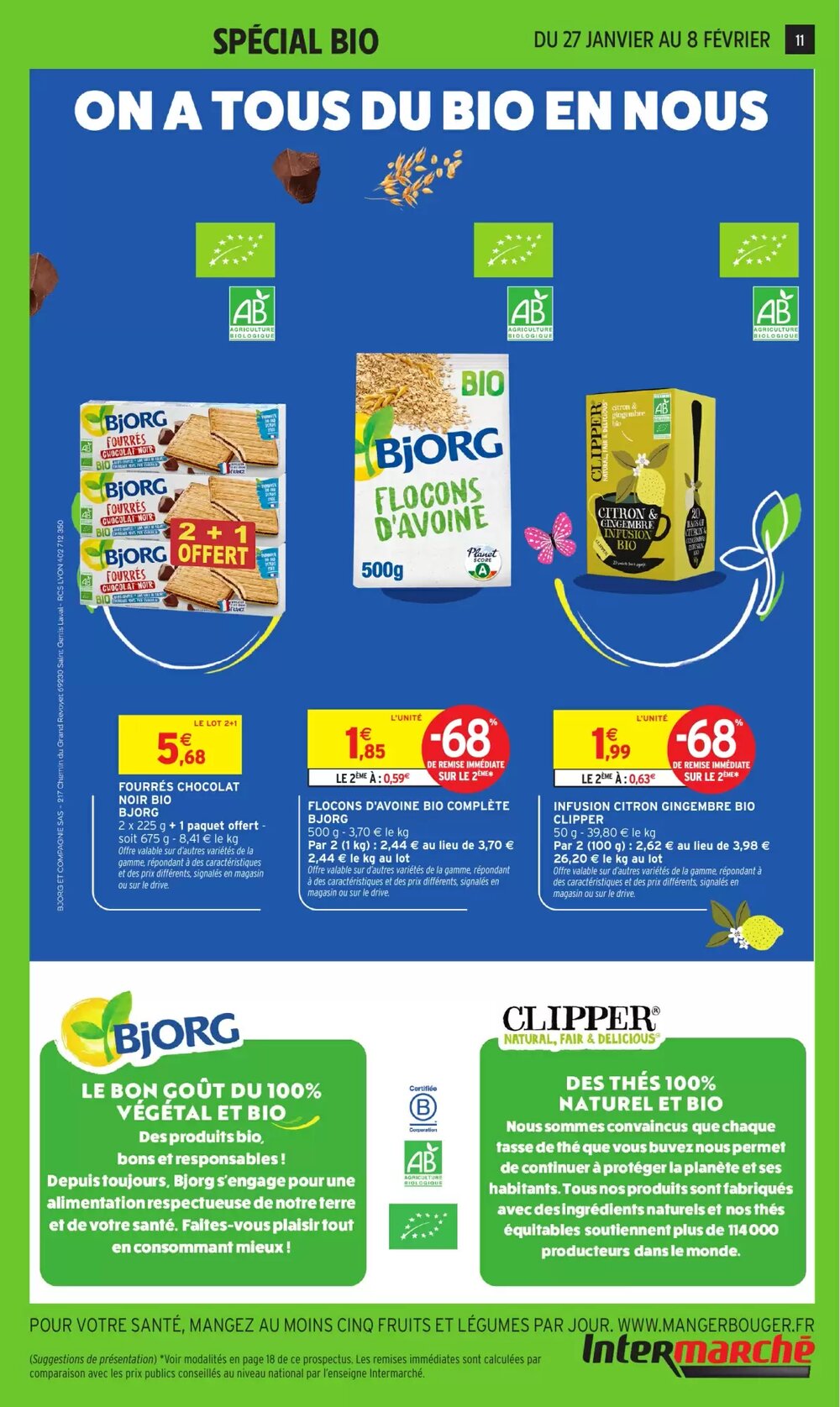 Prospectus promotionnel Intermarché valable à partir du 27/01/2026 - Page 11.