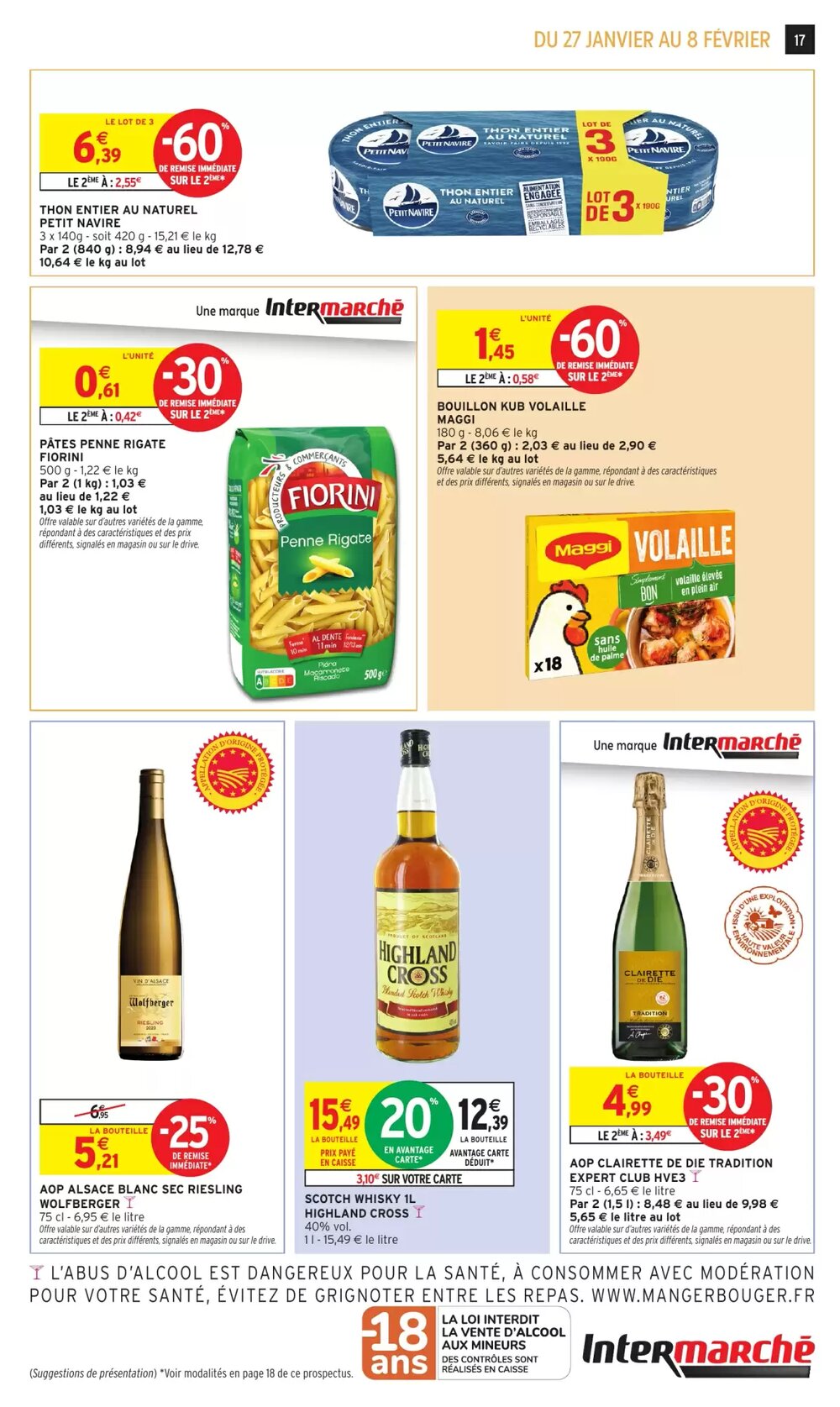 Prospectus promotionnel Intermarché valable à partir du 27/01/2026 - Page 17.