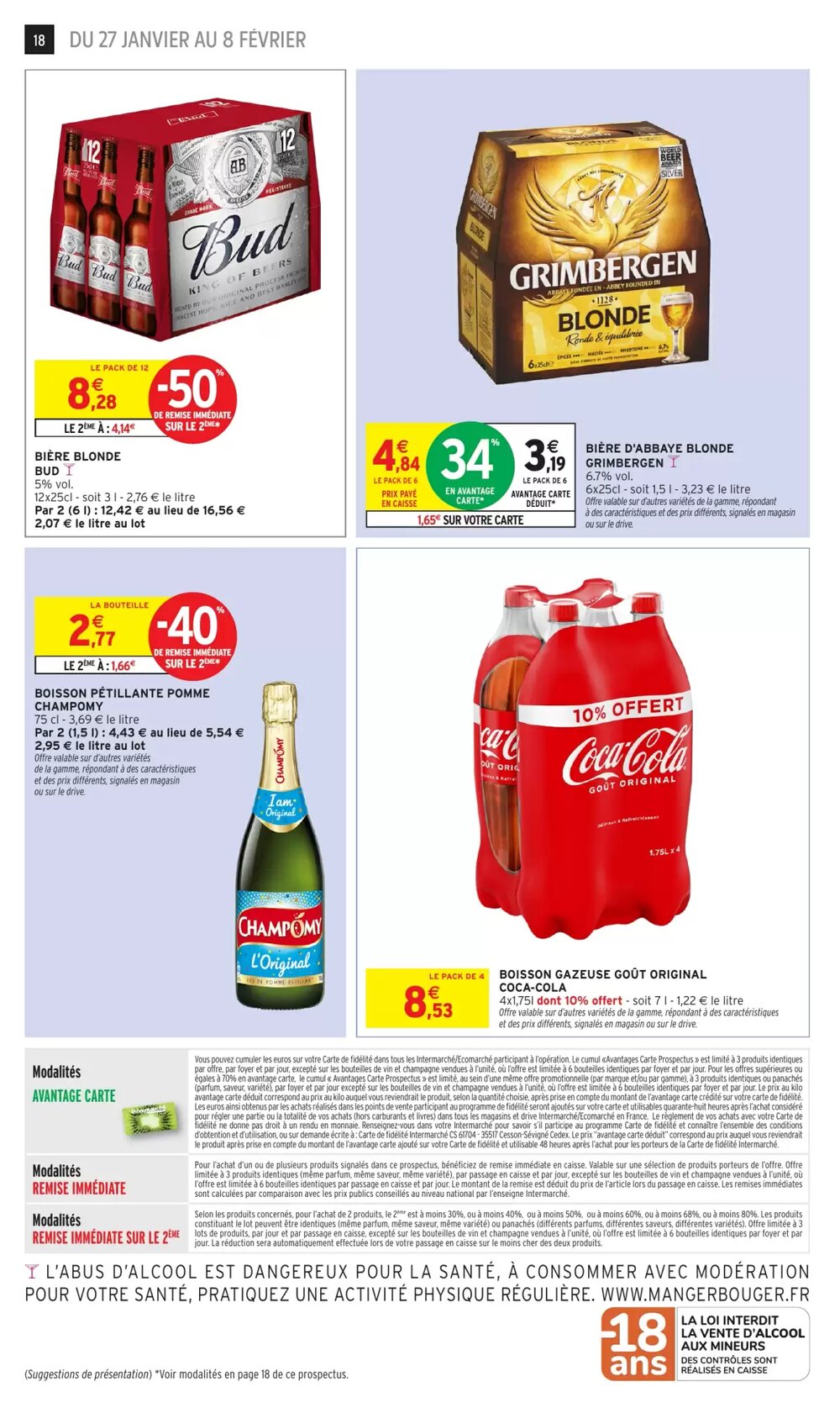 Prospectus promotionnel Intermarché valable à partir du 27/01/2026 - Page 18.