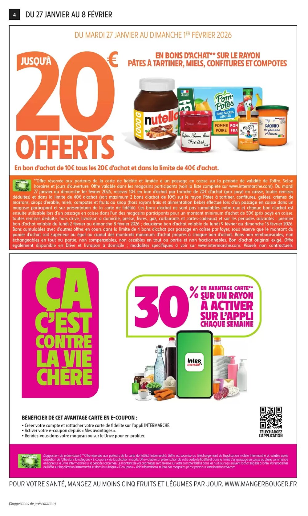 Prospectus promotionnel Intermarché valable à partir du 27/01/2026 - Page 4.
