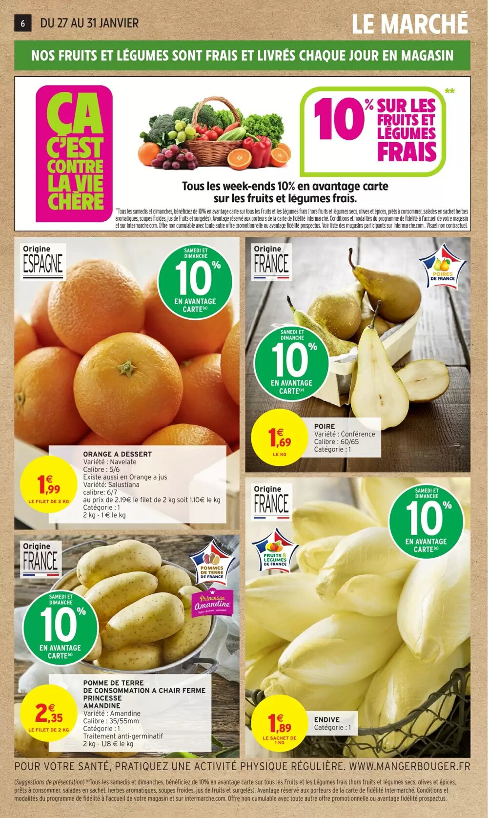Prospectus promotionnel Intermarché valable à partir du 27/01/2026 - Page 6.