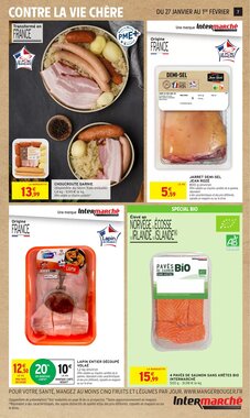 Prospectus promotionnel Intermarché valable à partir du 27/01/2026 - Page 7.