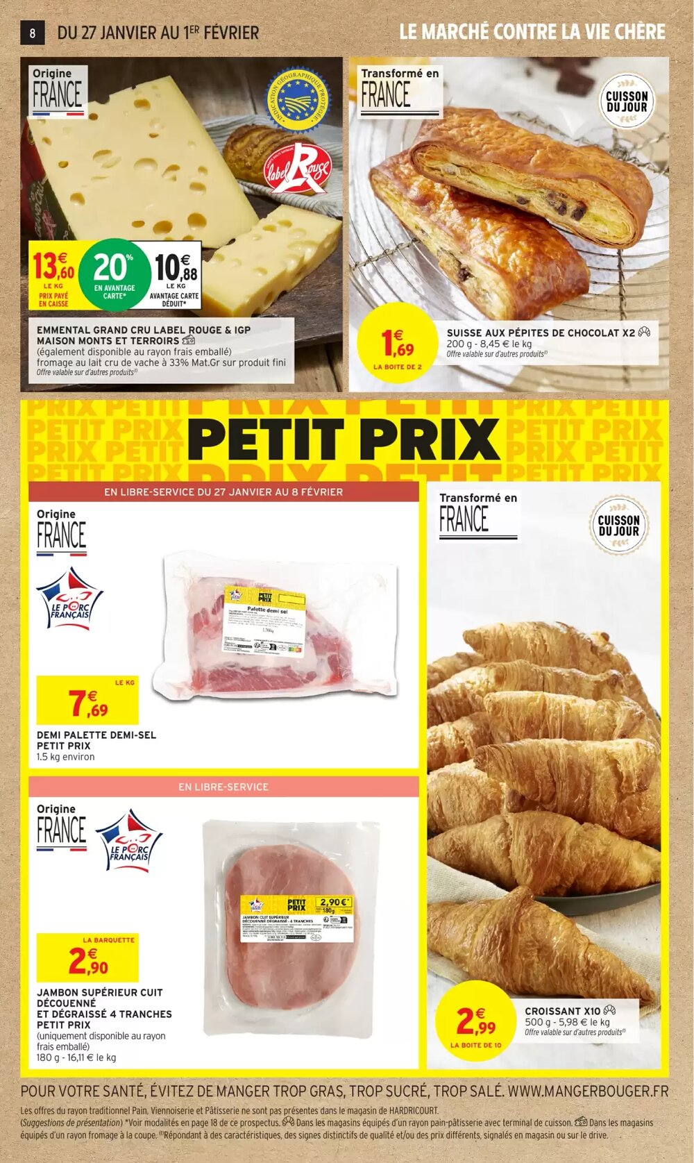 Prospectus promotionnel Intermarché valable à partir du 27/01/2026 - Page 8.