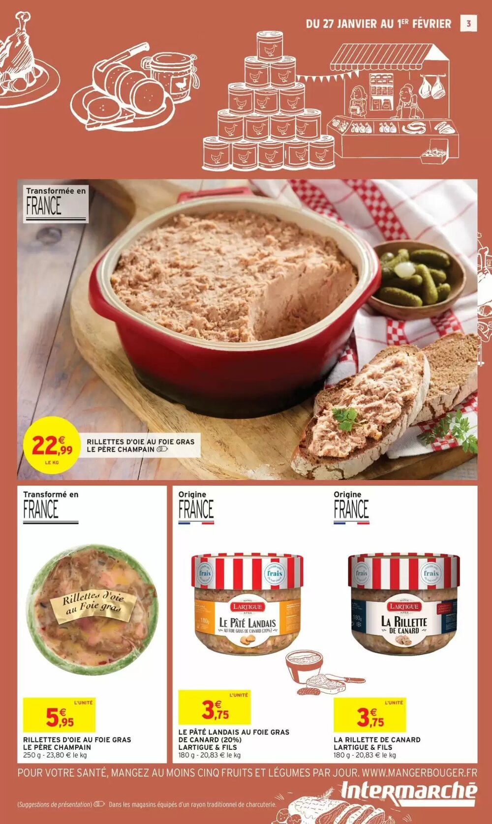 Prospectus promotionnel Intermarché Hyper valable à partir du 27/01/2026 - Page 3.