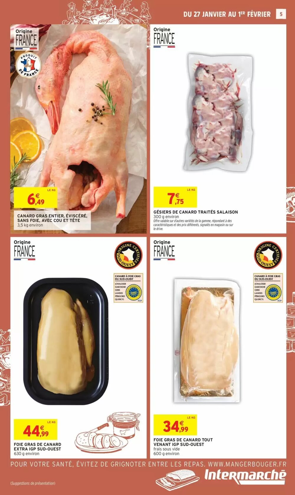 Prospectus promotionnel Intermarché Hyper valable à partir du 27/01/2026 - Page 5.