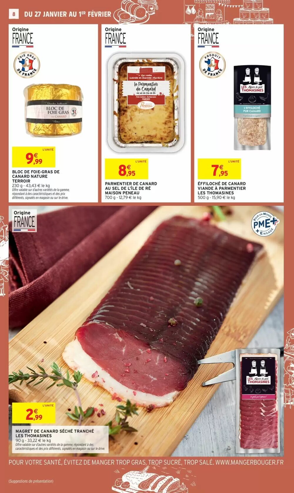 Prospectus promotionnel Intermarché Hyper valable à partir du 27/01/2026 - Page 8.