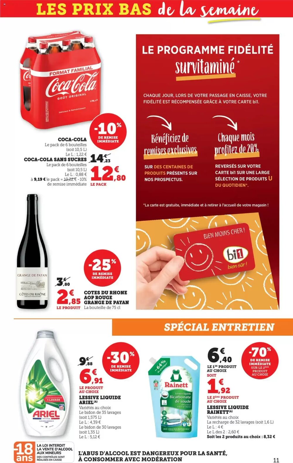 Prospectus promotionnel Bi1 valable à partir du 27/01/2026 - Page 11.