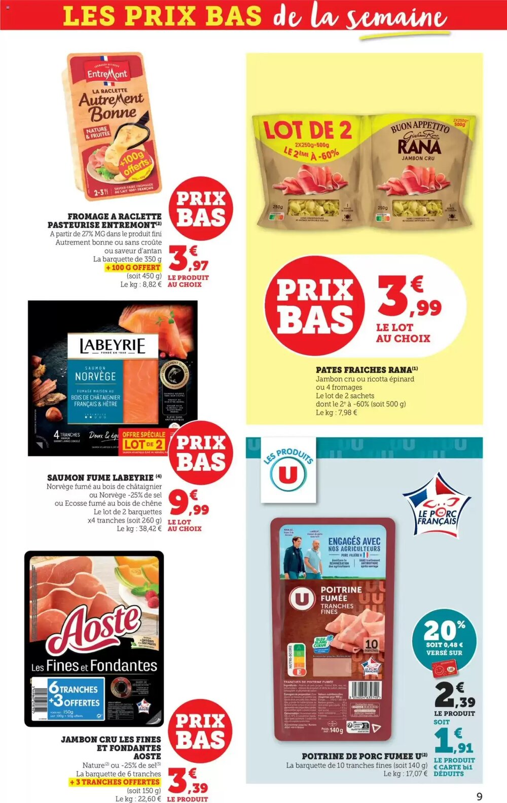 Prospectus promotionnel Bi1 valable à partir du 27/01/2026 - Page 9.