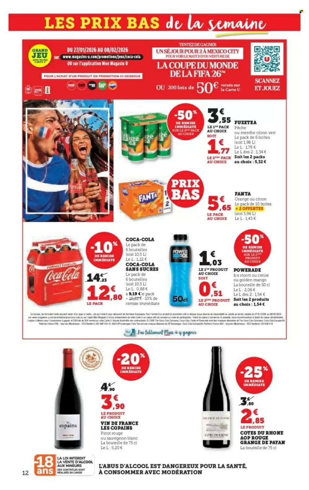 Prospectus promotionnel Hyper U valable à partir du 27/01/2026 - Page 12.