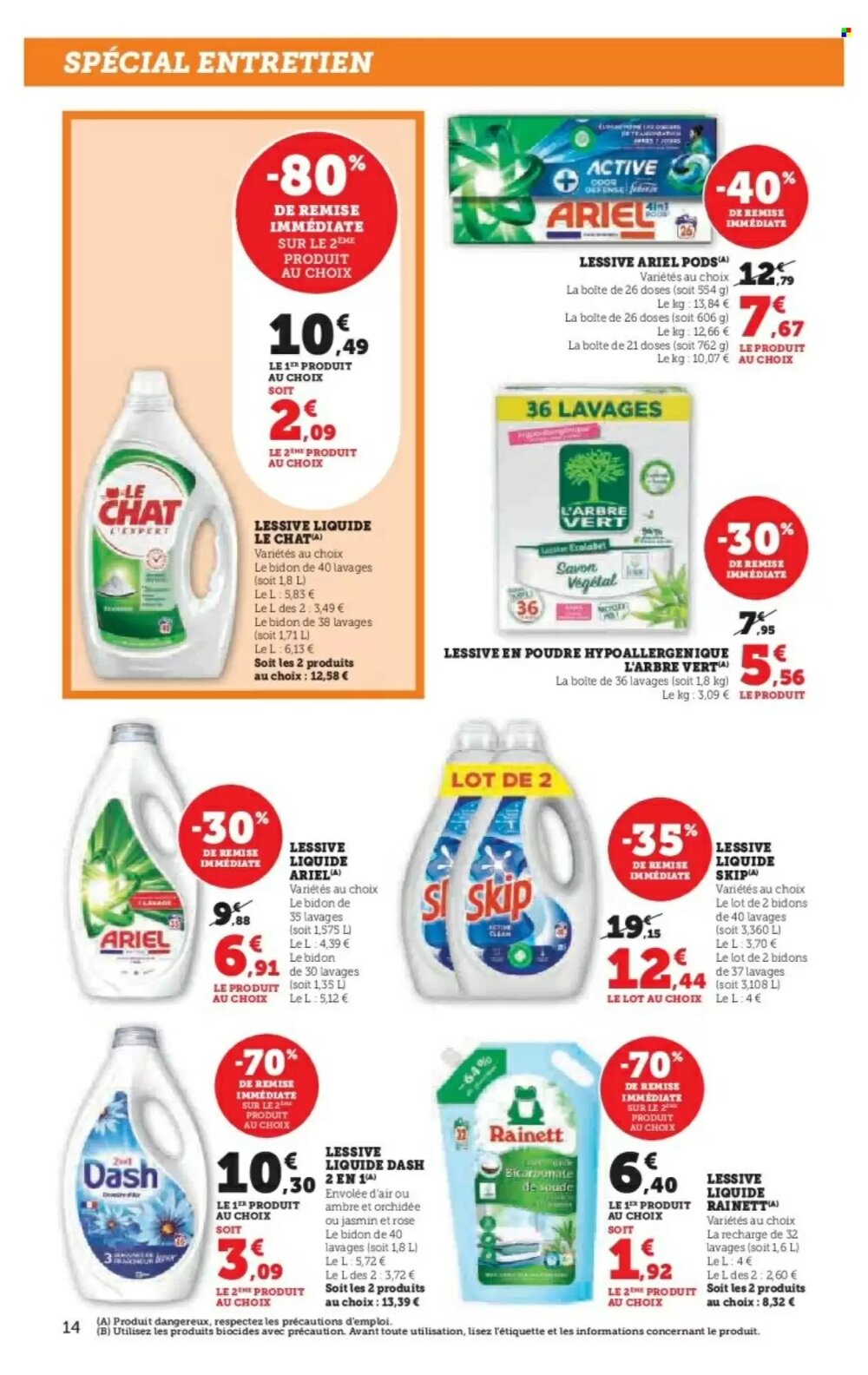 Prospectus promotionnel Hyper U valable à partir du 27/01/2026 - Page 14.