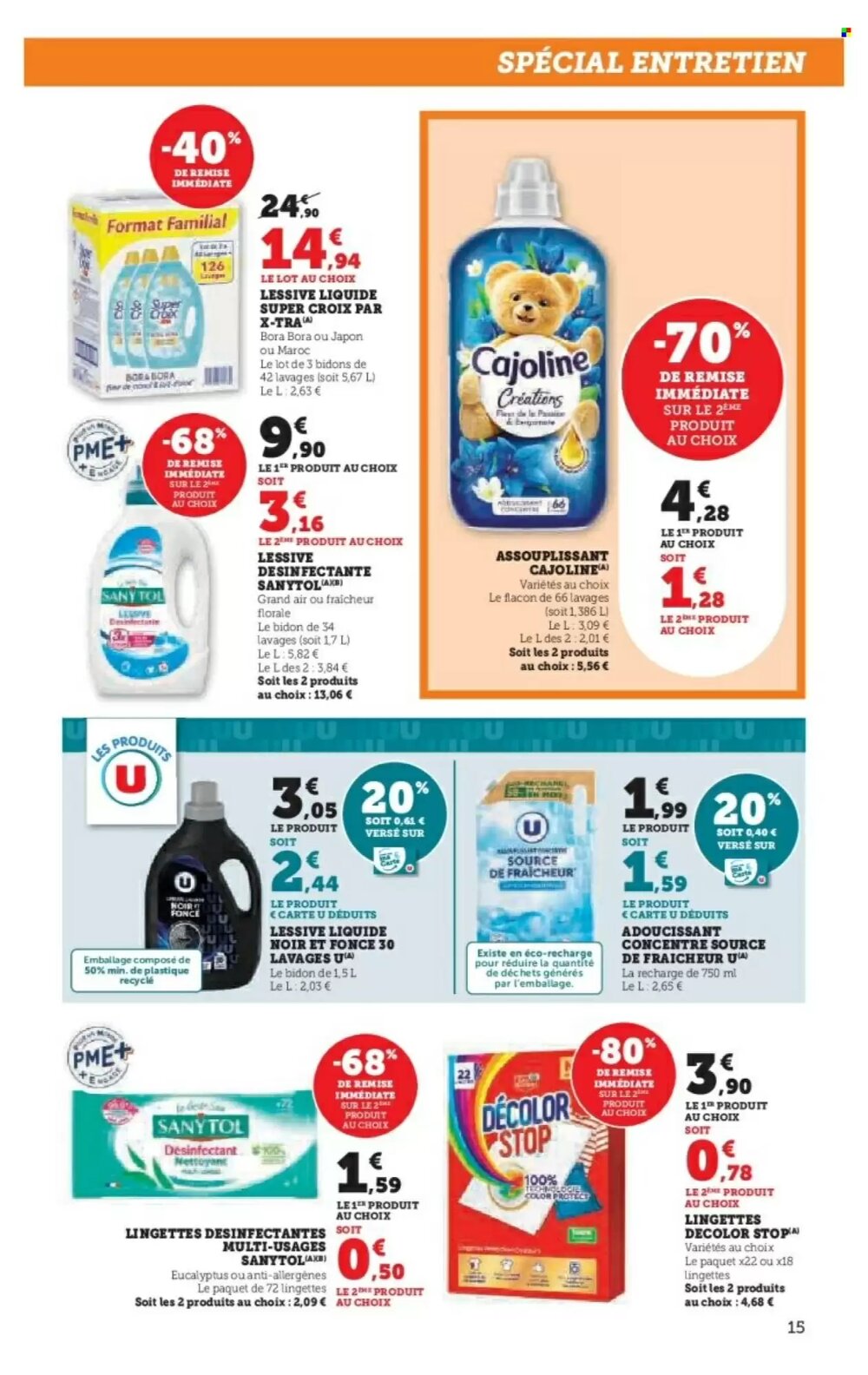 Prospectus promotionnel Hyper U valable à partir du 27/01/2026 - Page 15.