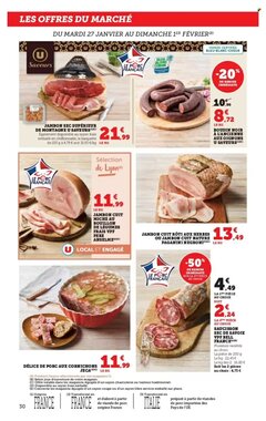 Prospectus promotionnel Hyper U valable à partir du 27/01/2026 - Page 30.