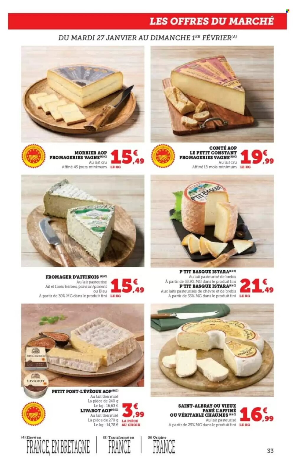 Prospectus promotionnel Hyper U valable à partir du 27/01/2026 - Page 33.