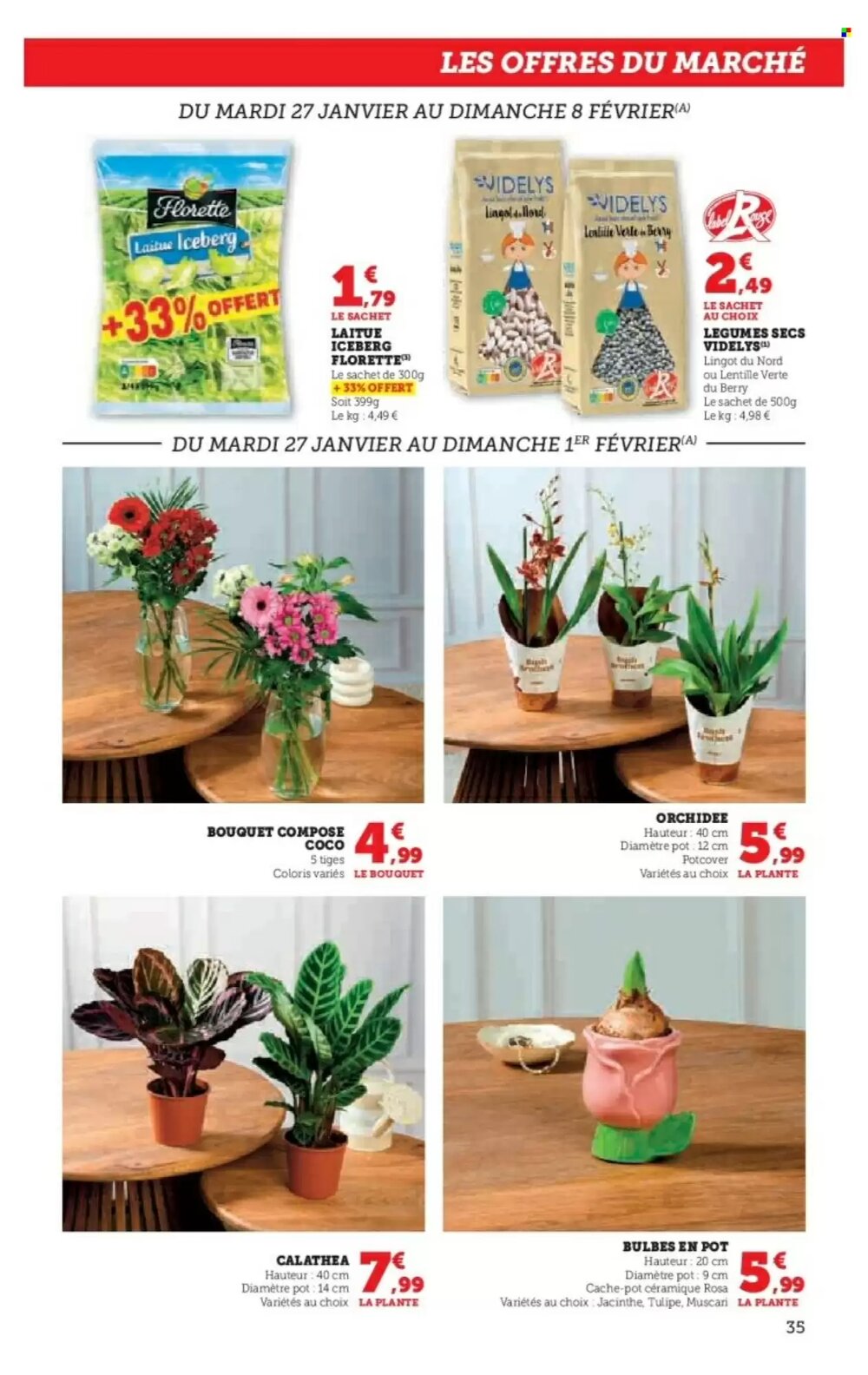 Prospectus promotionnel Hyper U valable à partir du 27/01/2026 - Page 35.