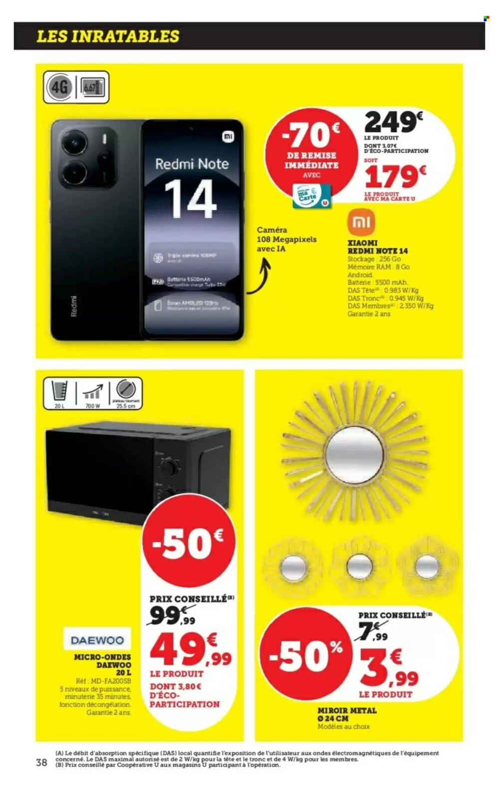 Prospectus promotionnel Hyper U valable à partir du 27/01/2026 - Page 38.