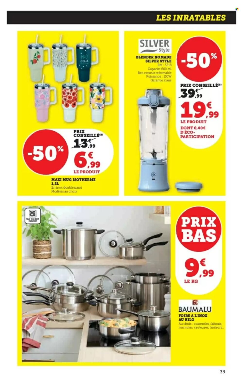 Prospectus promotionnel Hyper U valable à partir du 27/01/2026 - Page 39.