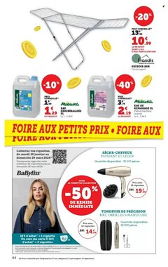Prospectus promotionnel Hyper U valable à partir du 27/01/2026 - Page 44.