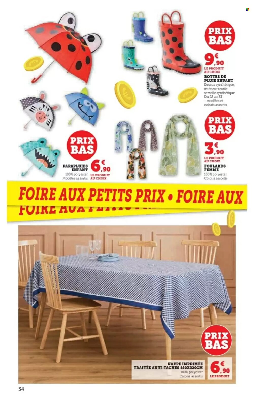 Prospectus promotionnel Hyper U valable à partir du 27/01/2026 - Page 54.