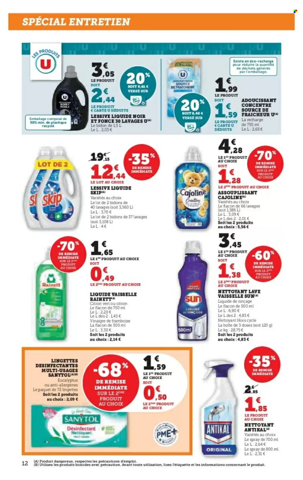 Prospectus promotionnel Super U valable à partir du 27/01/2026 - Page 12.