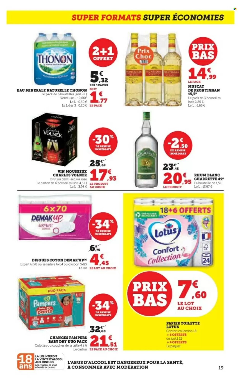 Prospectus promotionnel Super U valable à partir du 27/01/2026 - Page 19.