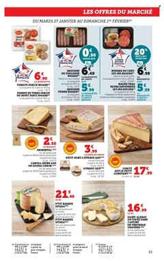 Prospectus promotionnel Super U valable à partir du 27/01/2026 - Page 23.
