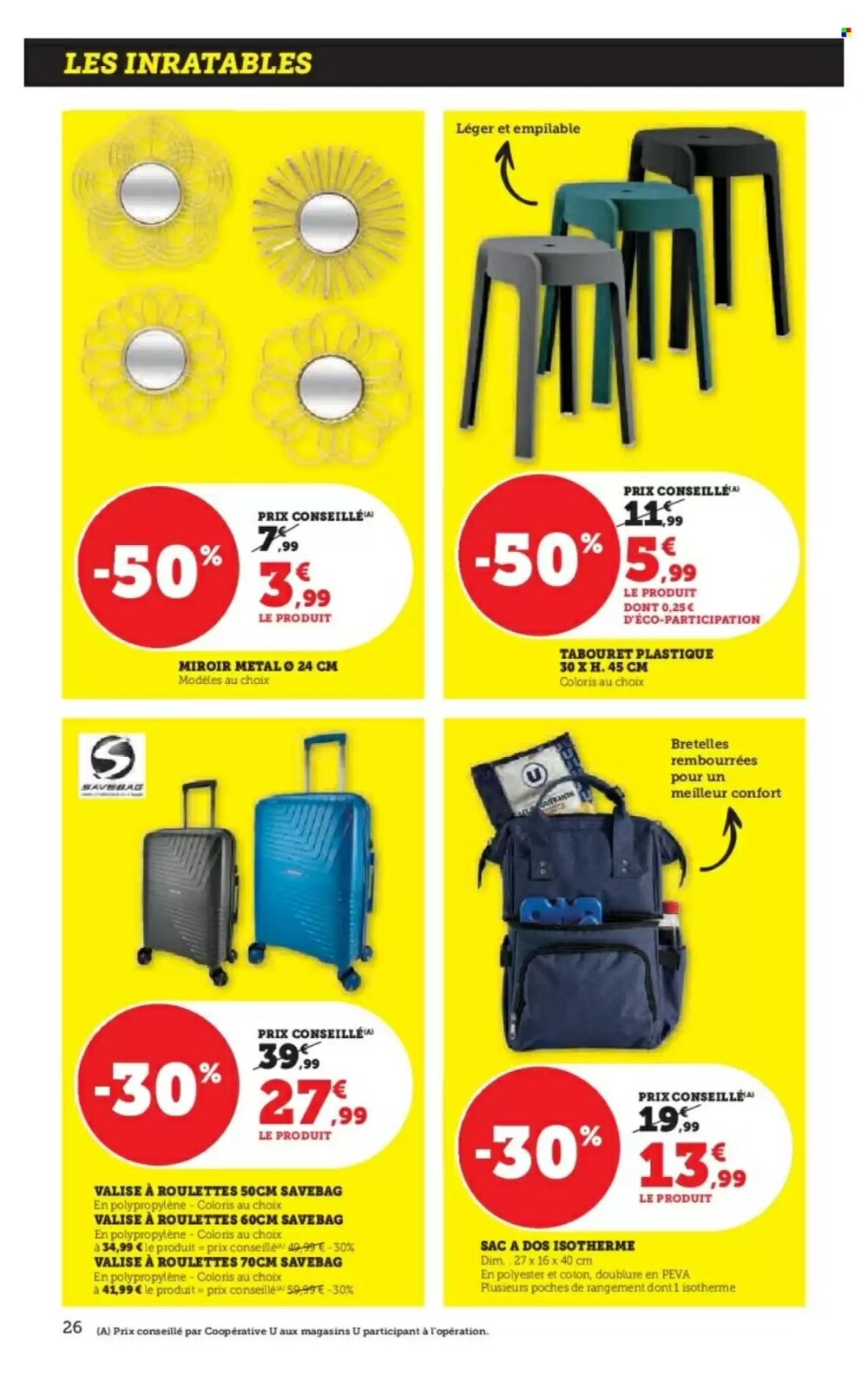 Prospectus promotionnel Super U valable à partir du 27/01/2026 - Page 26.