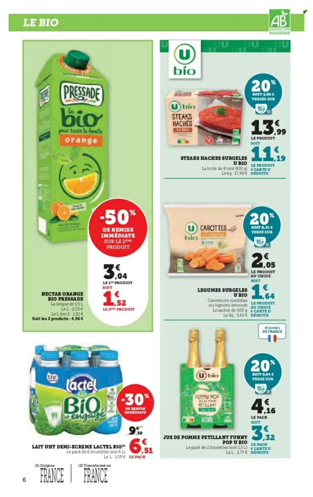 Prospectus promotionnel Super U valable à partir du 27/01/2026 - Page 6.