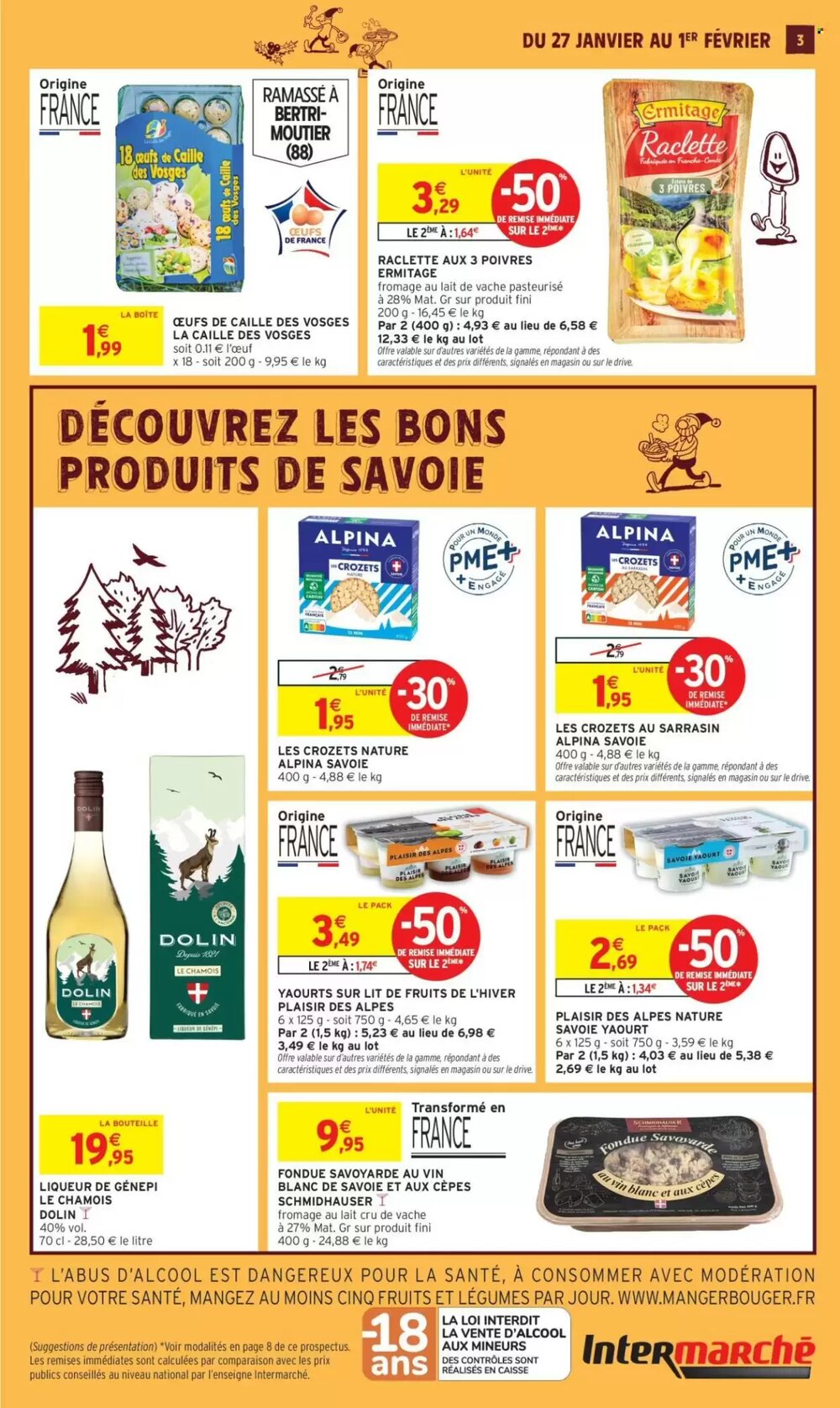 Prospectus promotionnel Intermarché valable à partir du 27/01/2026 - Page 3.