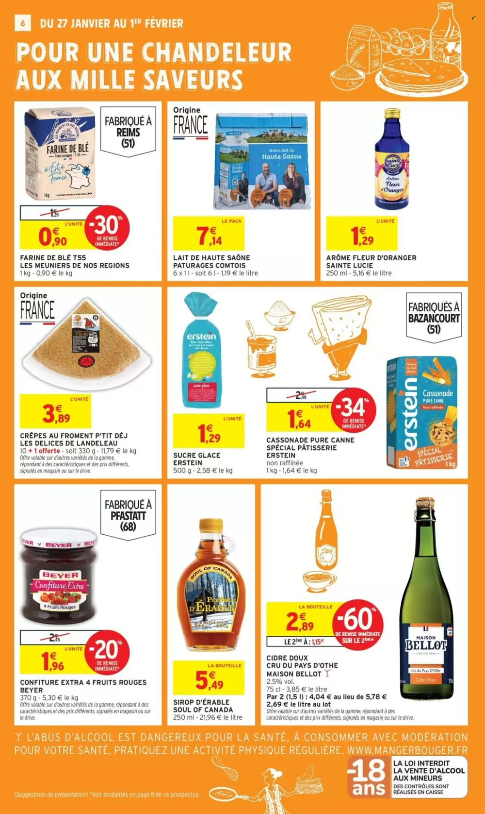 Prospectus promotionnel Intermarché valable à partir du 27/01/2026 - Page 6.