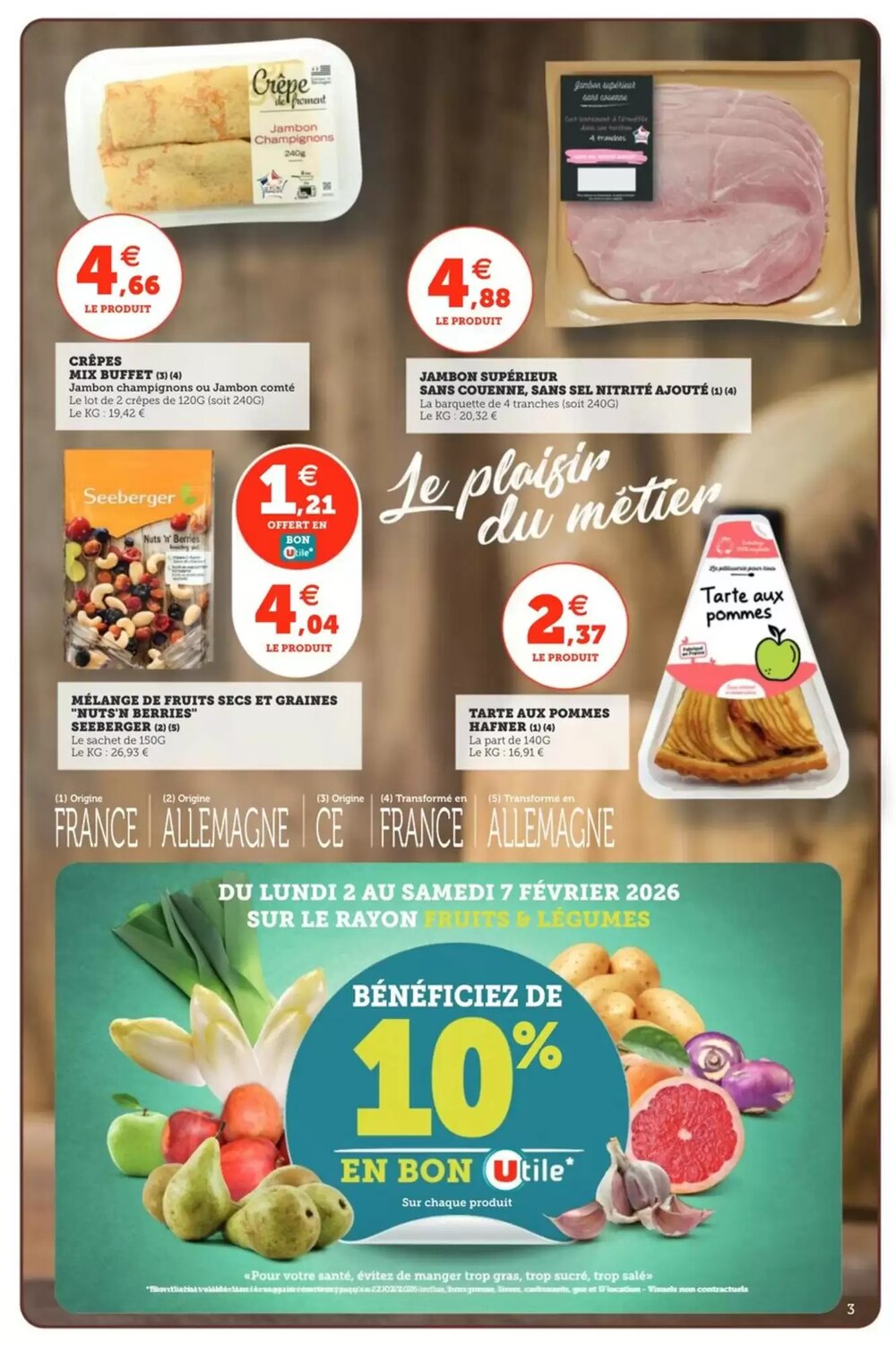 Prospectus promotionnel Utile valable à partir du 27/01/2026 - Page 3.