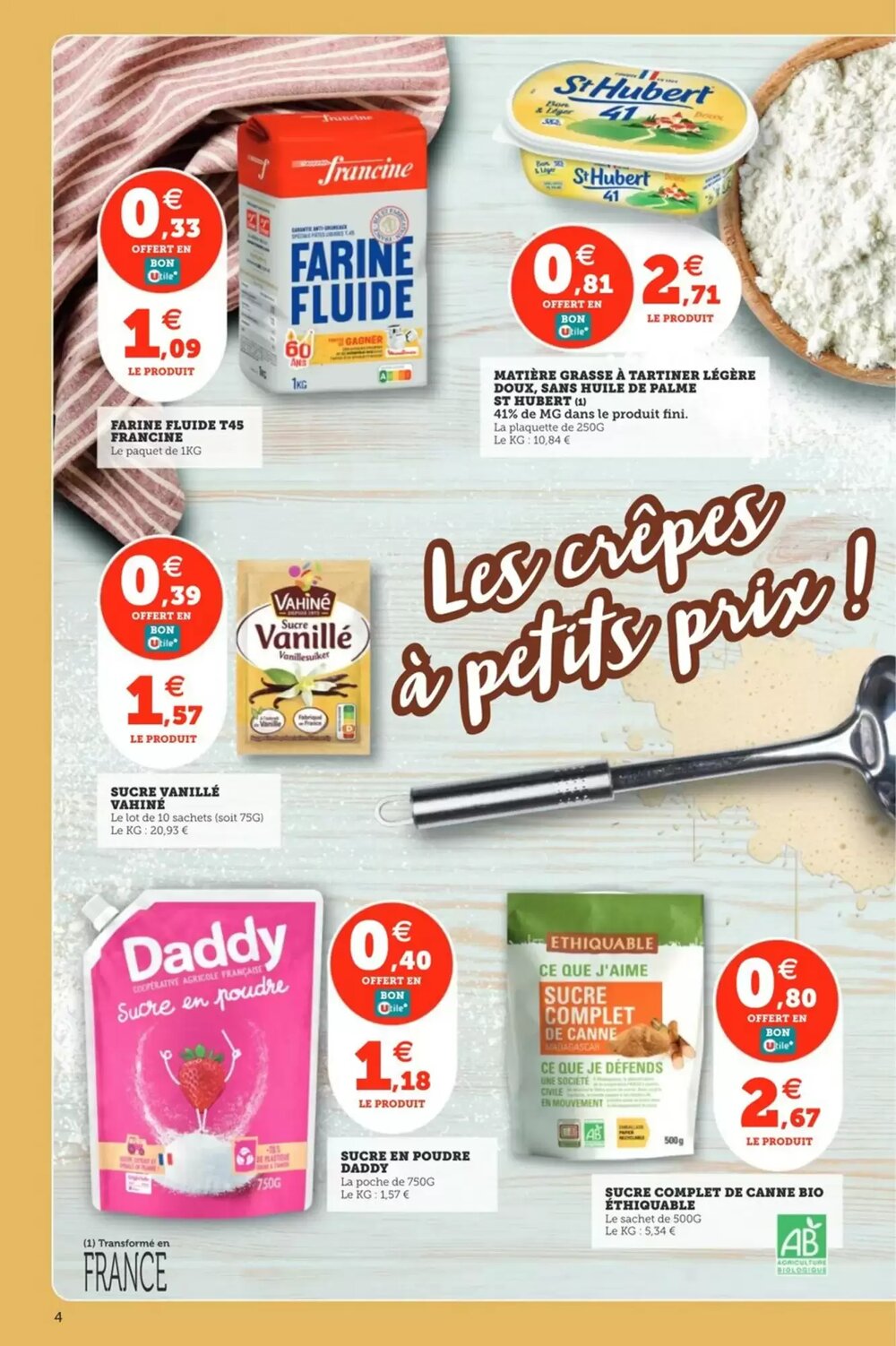 Prospectus promotionnel Utile valable à partir du 27/01/2026 - Page 4.