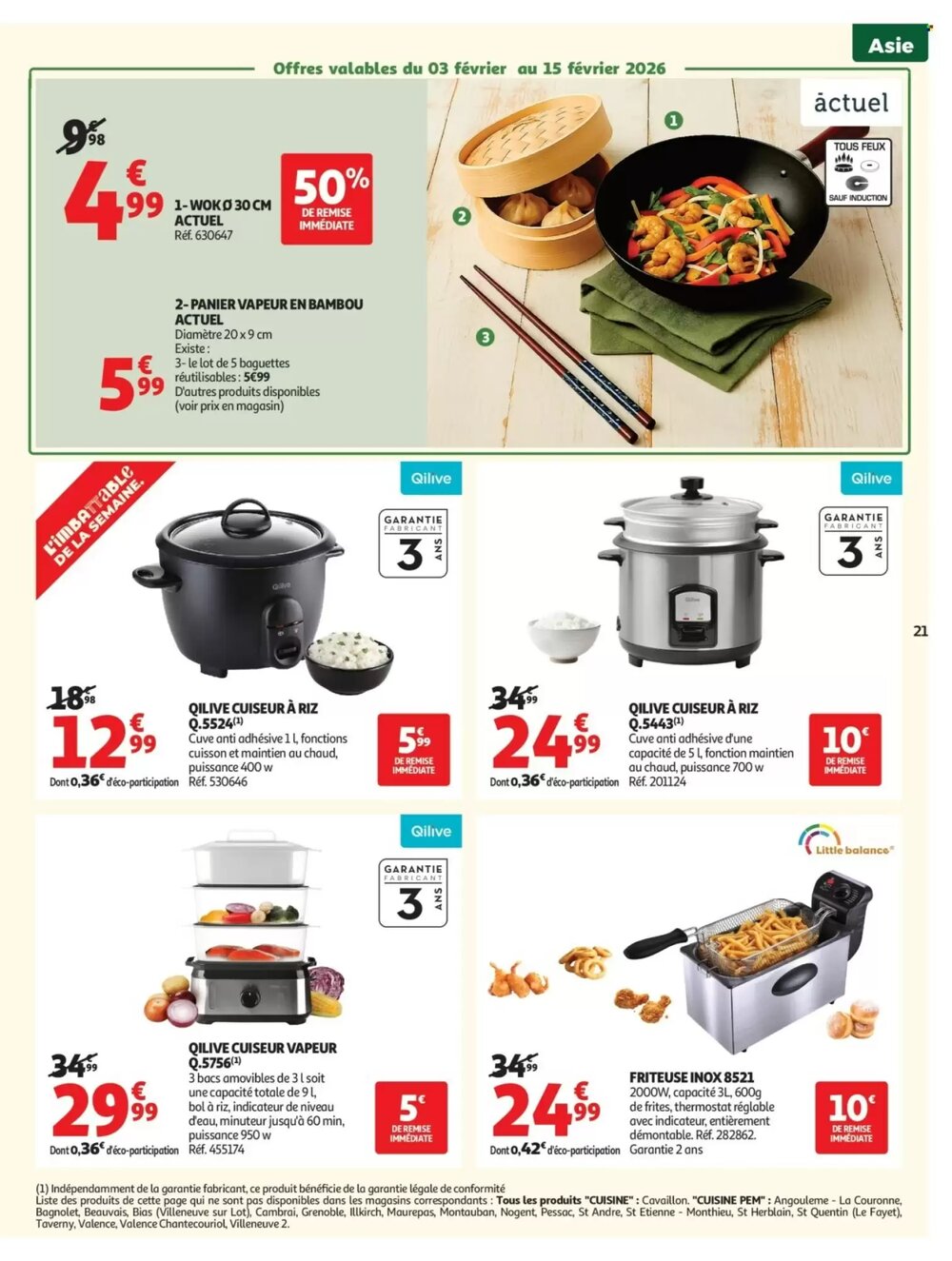 Prospectus promotionnel Auchan valable à partir du 27/01/2026 - Page 21.