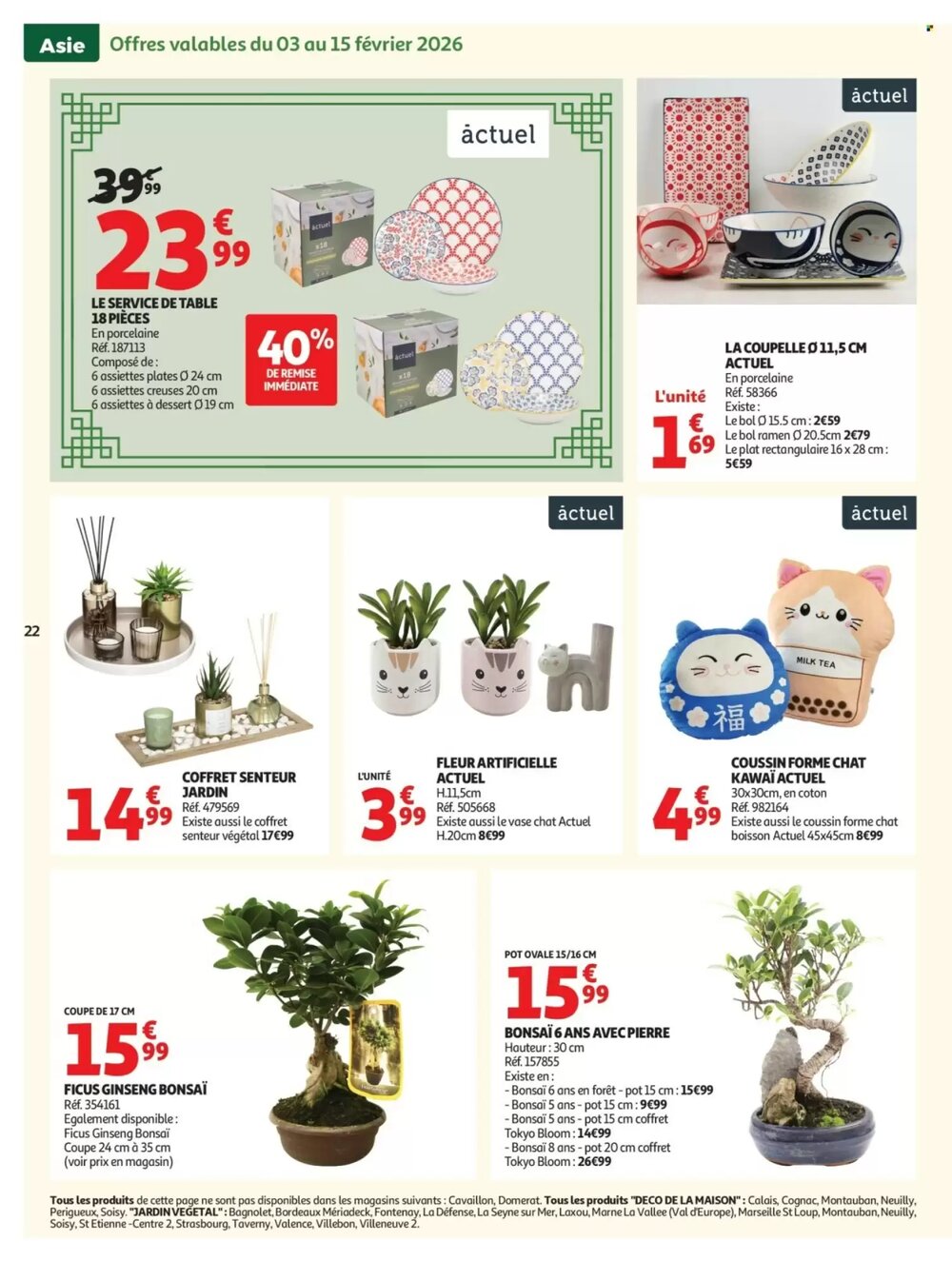 Prospectus promotionnel Auchan valable à partir du 27/01/2026 - Page 22.
